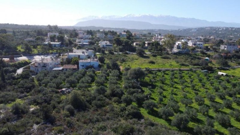 Kampani Kreta, Kampani: Ruhiges Grundstück in Akrotiri mit Bergblick zu verkaufen Grundstück kaufen